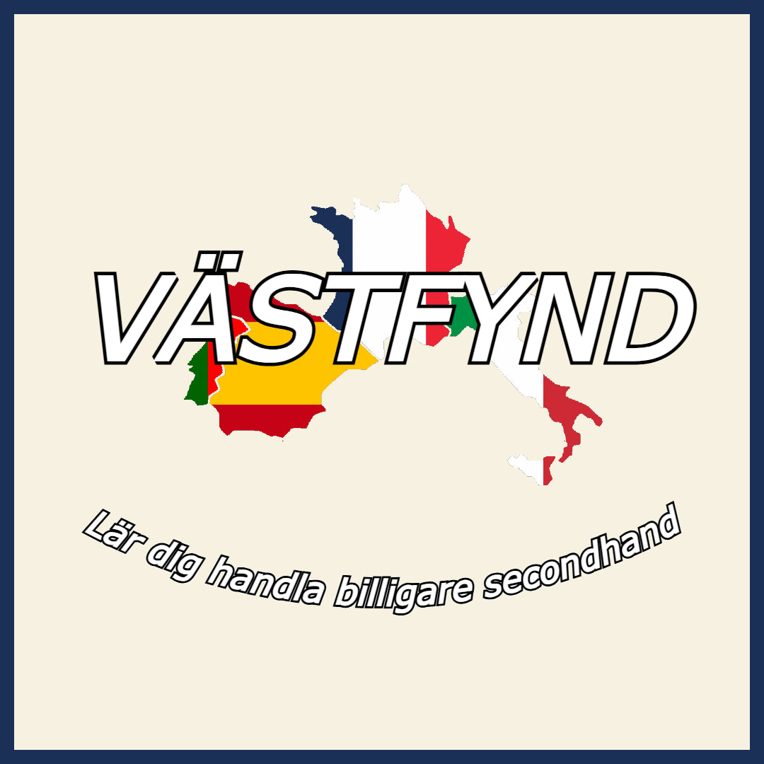 VÄSTFYND - Lär dig handla billigare secondhand